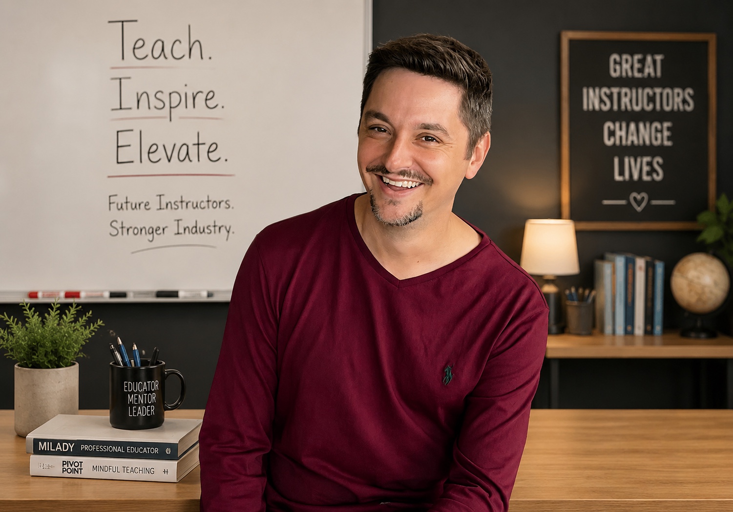 Ervin Smith in an education setting